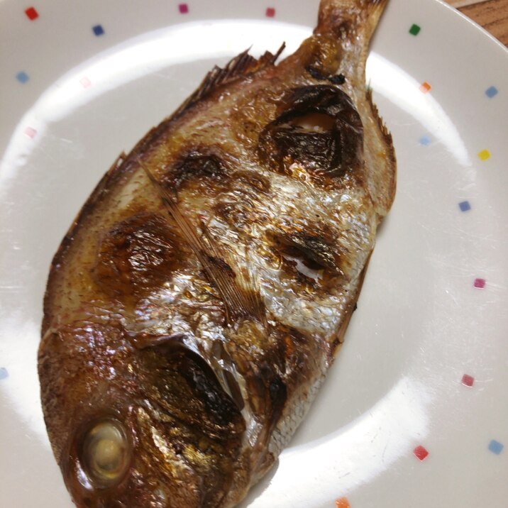 小鯛の酒焼き